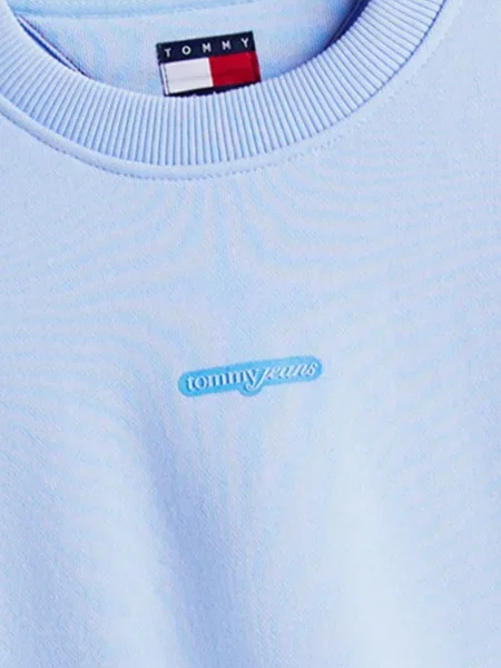 Свитшот Tommy Jeans голубой