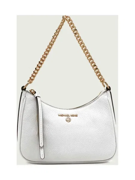 Geanta hobo Michael Kors din piele alb