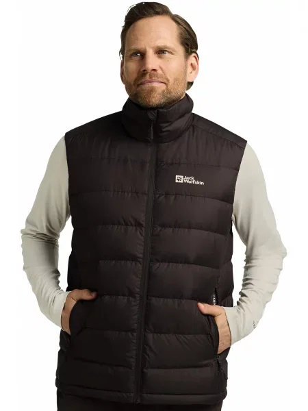 Жилет з утеплювачем Jack Wolfskin Ather down vest m rds коричневий