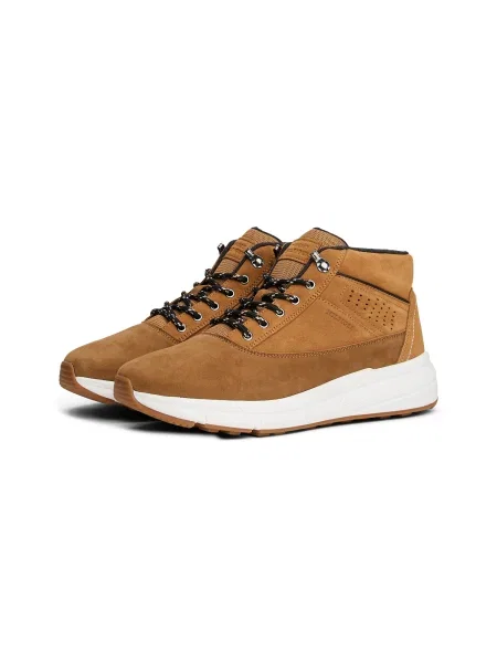 Botine Tommy Hilfiger cu șireturi maro