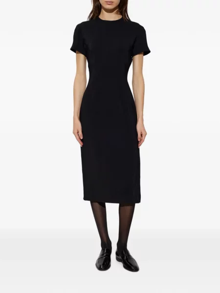 Scurt rochie midi Jil Sander negru