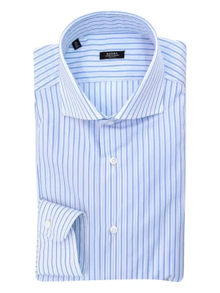 Pruhovaná košile Barba modrá