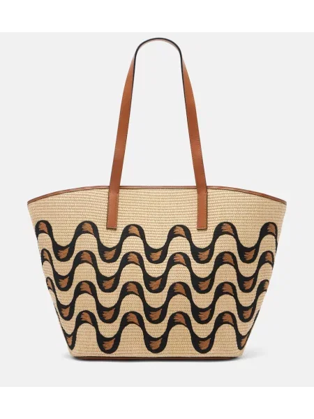 Duża torebka skórzana Farm Rio skórzana