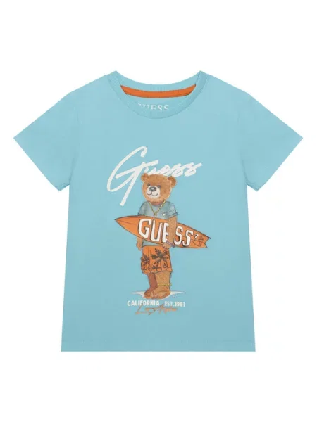 Dětské tričko Guess modré