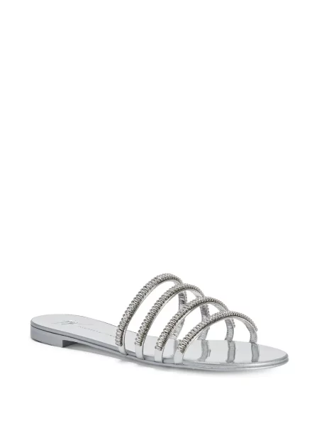 Sandale Giuseppe Zanotti argintiu