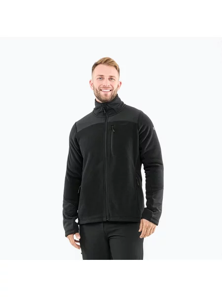 Hanorac din fleece Viking din fleece negru