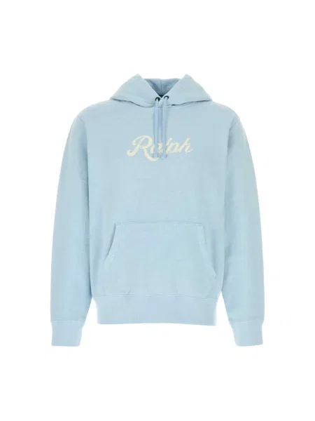 Bluza z kapturem Polo Ralph Lauren z kapturem niebieska