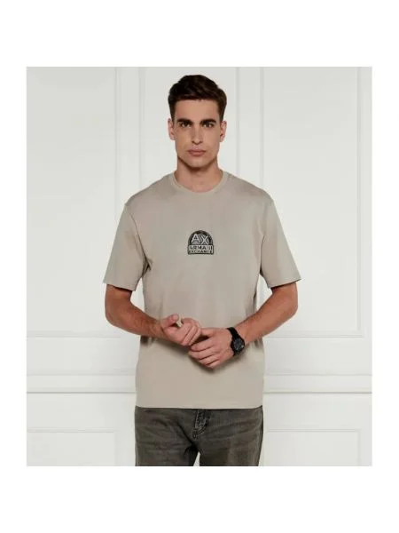 Armani Exchange Tricou bej