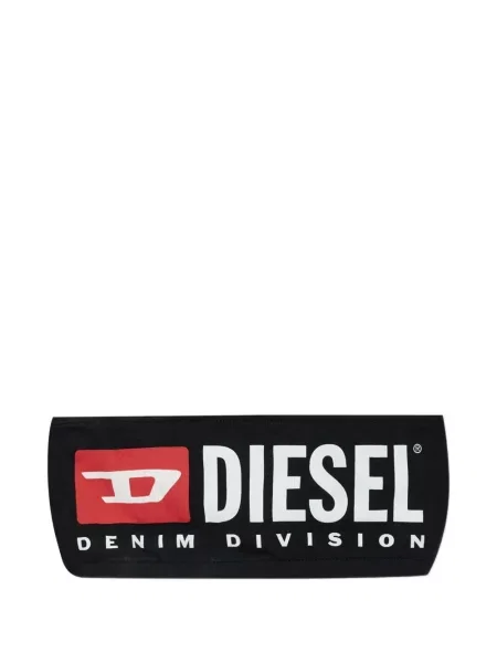 Sutien bandeau Diesel cu autograf negru