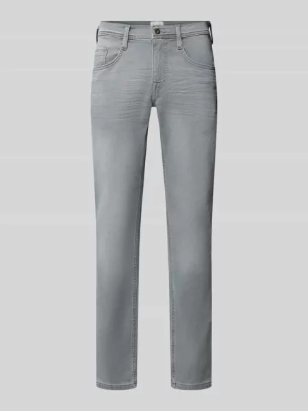 Jeansy w kroju slim fit z wpuszczanymi Model Oregon' Mustang
