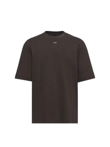 Scurt tricou Moncler cu imagine negru