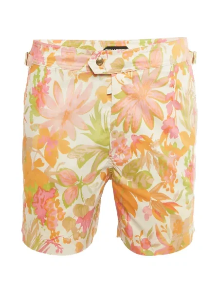 Slip de baie Tom Ford cu model floral cu imagine