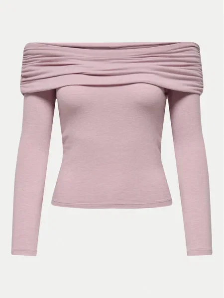 ONLY Bluză Glamour roz