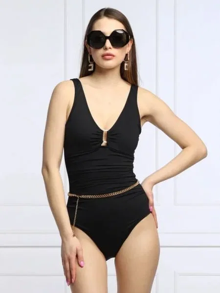 RALPH LAUREN Costum de baie negru