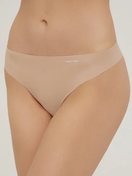 Прашки Calvin Klein Underwear прозрачен бежово