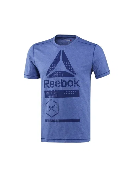 Tricou Reebok Sport albastru