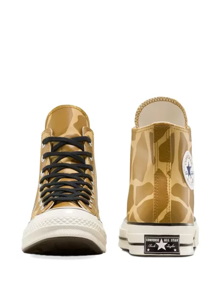 Tenisky Converse Chuck 70 na platformě s potiskem černé