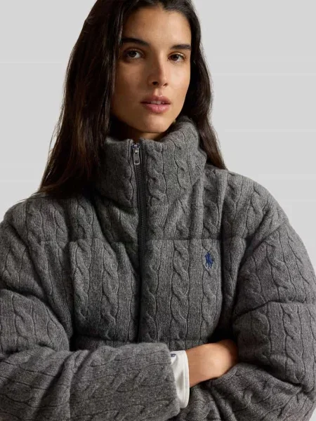 Kurtka pikowana o kroju regular fit z mieszanki wełny i kaszmiru Polo Ralph Lauren