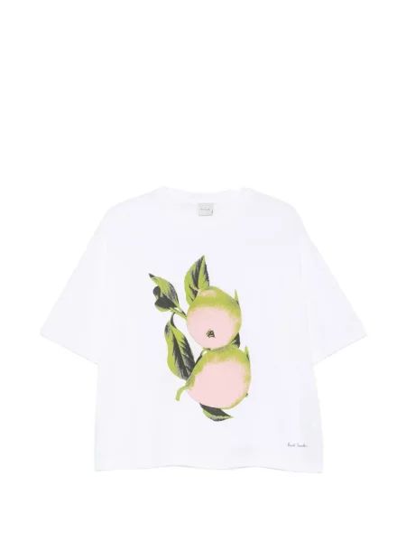Tricou Paul Smith cu imagine alb