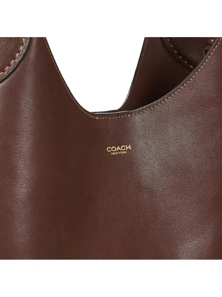 Geanta hobo Coach din piele maro