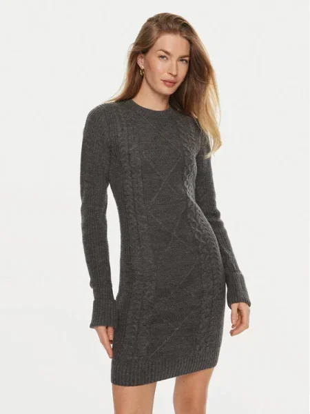 Guess Rochie tricotată Serena gri