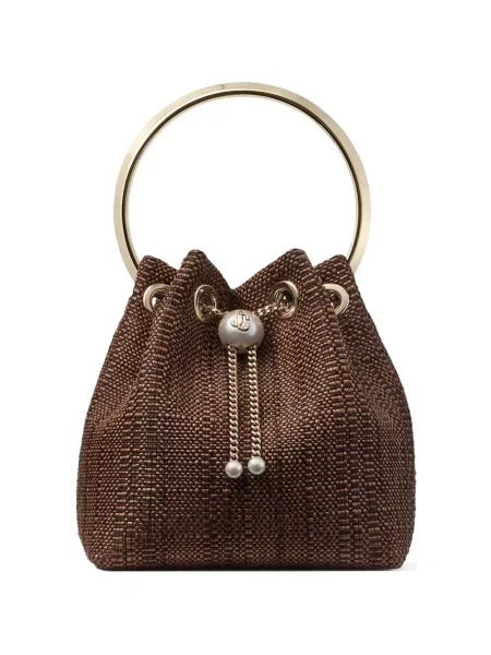Geantă Jimmy Choo maro