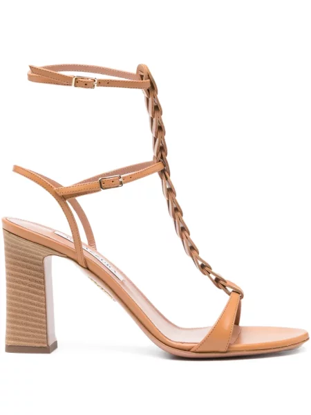 Sandale Aquazzura maro