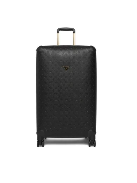 Guess Valiză mare Wilder Travel negru