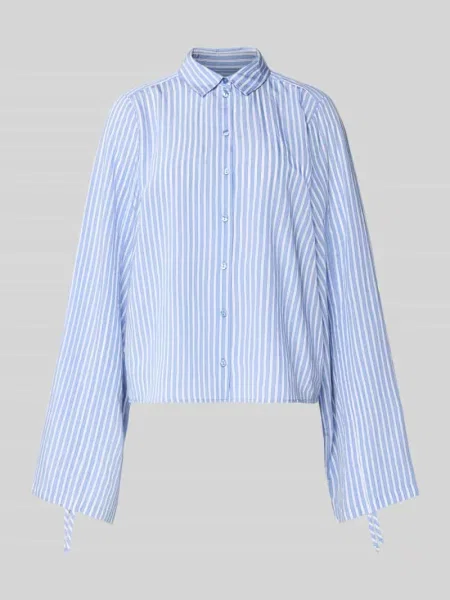 Bluzka o kroju relaxed fit z mieszanki Milano Italy