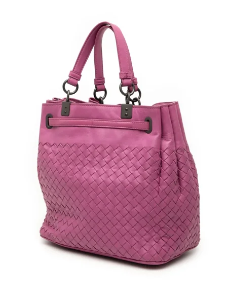 Bucket kabelka Bottega Veneta Pre-owned růžová