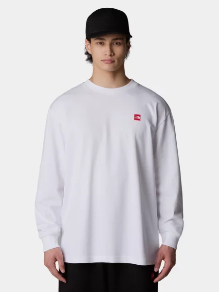 Лонгслів The North Face Axys Oversized L/S білий