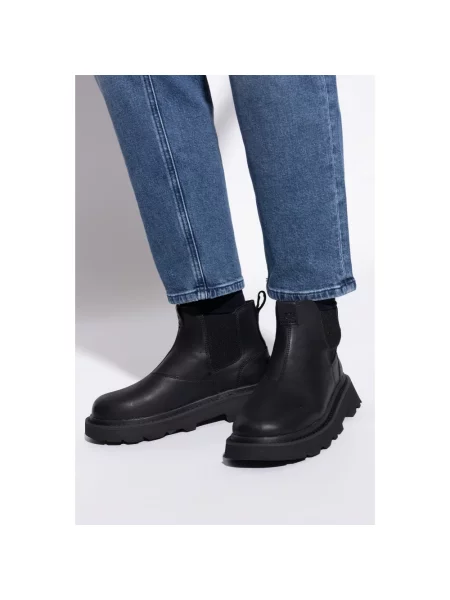 Sztyblety Ugg skórzane czarne