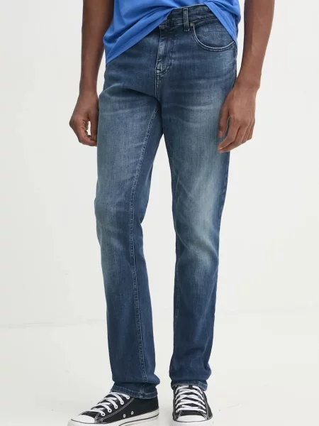Kavbojke Tommy Jeans modra