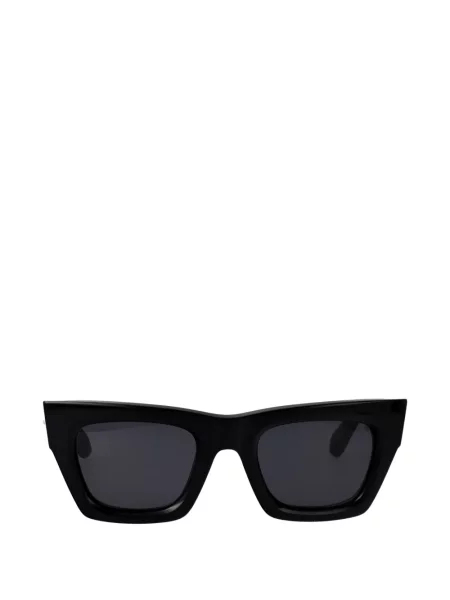 Ochelari de soare Ferragamo Eyewear cu autograf negru