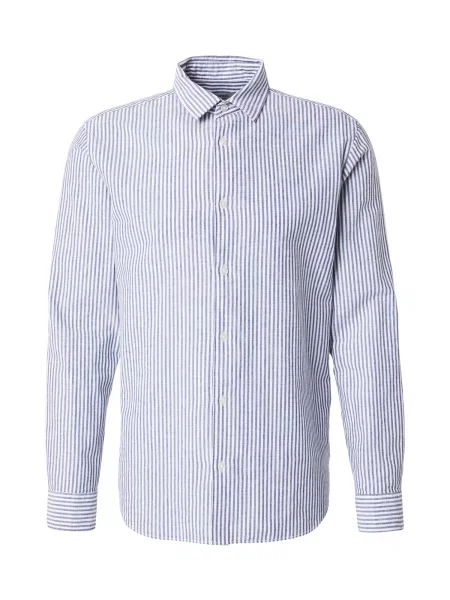 JJ Rebel Košile JREBMOSS modrá bílá