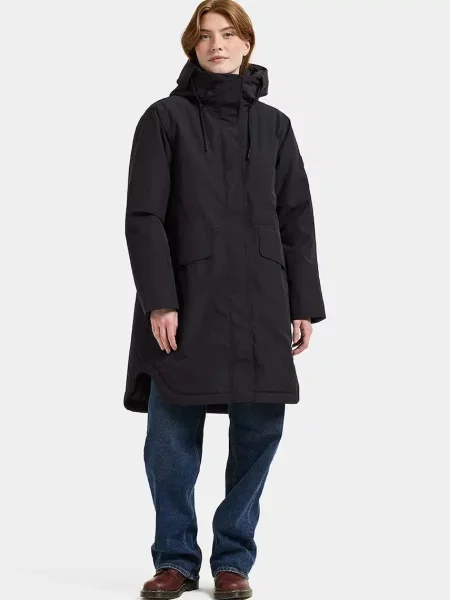 Didriksons parka dětská LILIAN černá
