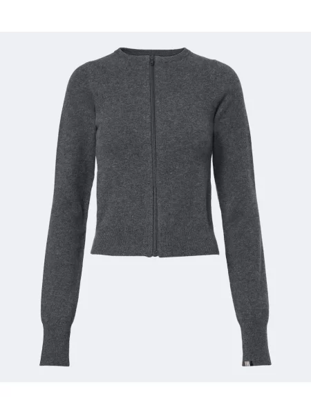 Cardigan Extreme Cashmere din cașmir gri