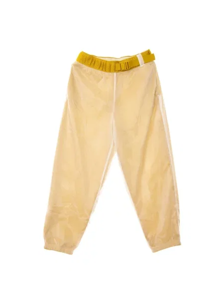 Spodnie Nike z siateczką z siateczki beżowe