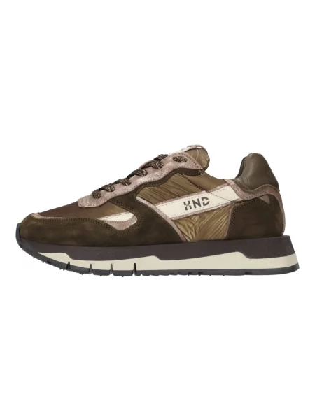 Sneakersy Hundred100 skórzane zielone
