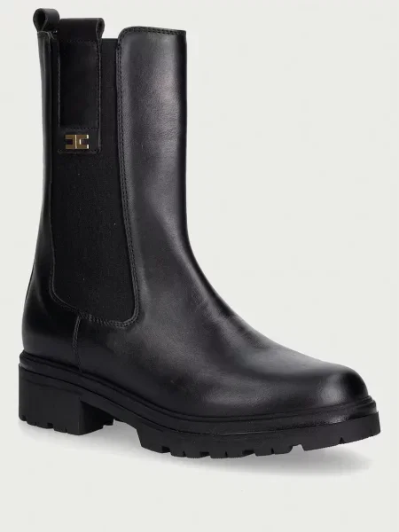 Elisabetta Franchi Botine S negru