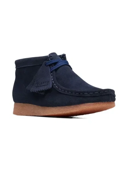 Botki dziecięce Clarks niebieskie