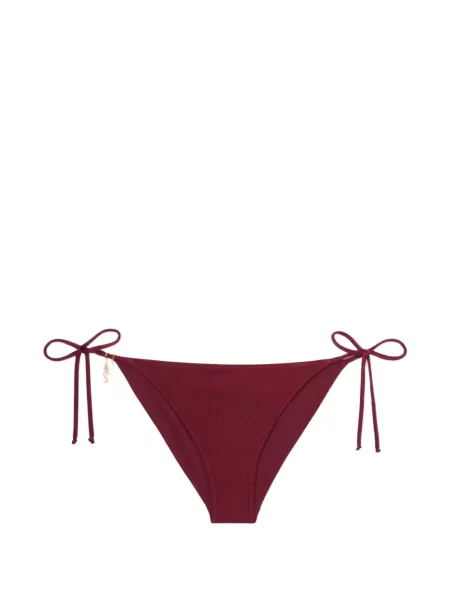 Bikini Mc2 Saint Barth cu legături roșu