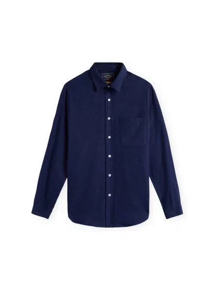 Cămașă Portuguese Flannel de flanelă albastru