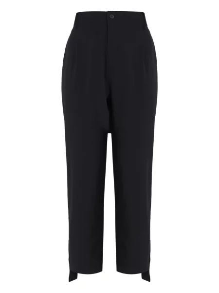 Pantaloni Gloria Coelho plisate negru