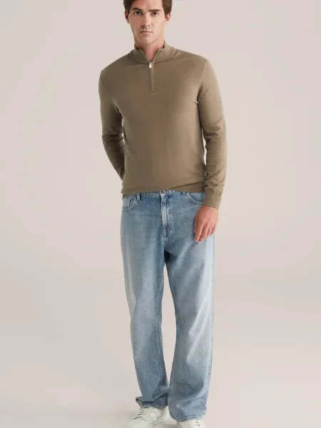 WE Fashion Pulover kaki