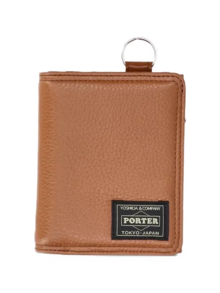 Kožni novčanik Porter-yoshida & Co. smeđa