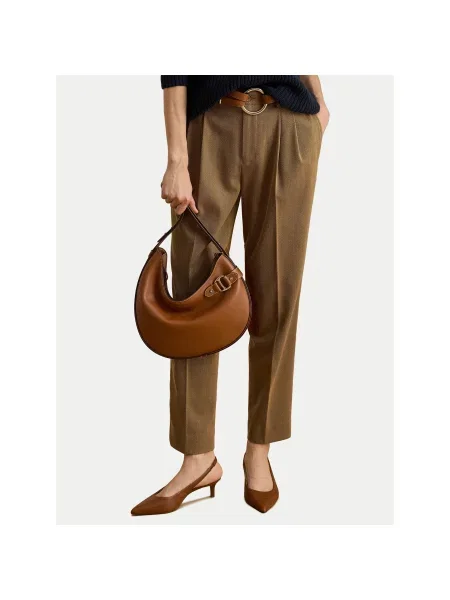 Kabelka Lauren Ralph Lauren hnědá