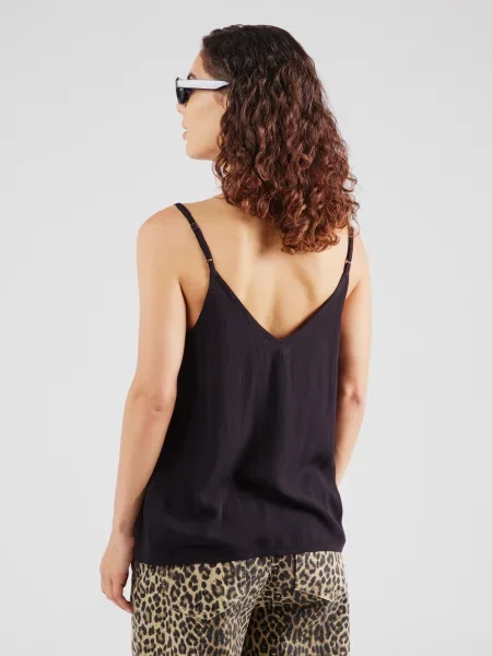 ABOUT YOU Top Juna verde pastel negru