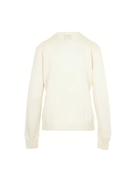 Sweter Mc2 Saint Barth wełniany biały