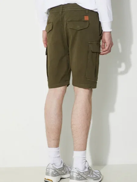 Alpha Industries pantaloni scurti Airman verde